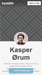 Mobile Screenshot of kasperorum.com
